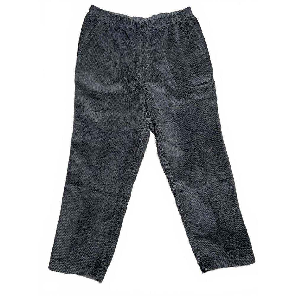 American Sweetheart Black Corduroy Women's‎ Petite Lg Pant